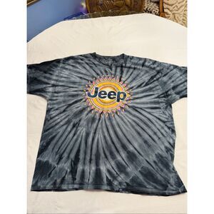 Jedco Jeep Sun Tie Dye T-Shirt Size XXL